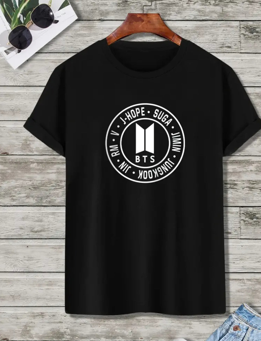 Black BTS tee