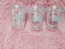 Load image into Gallery viewer, 350ml acrylic cup with straw
