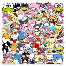 Load image into Gallery viewer, 50 pcs Sanrio waterproof stickers
