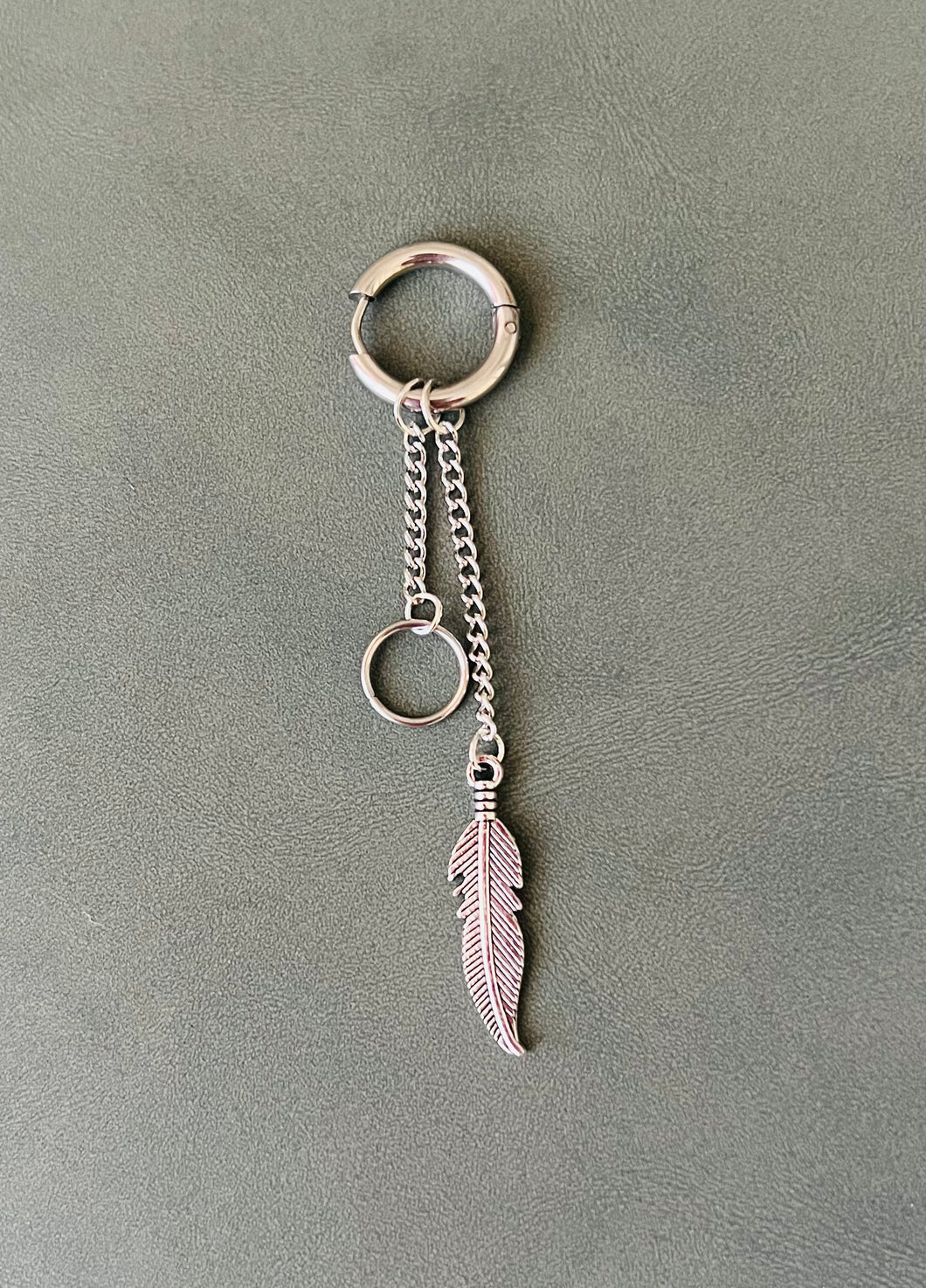 BTS style wing tassel earrings