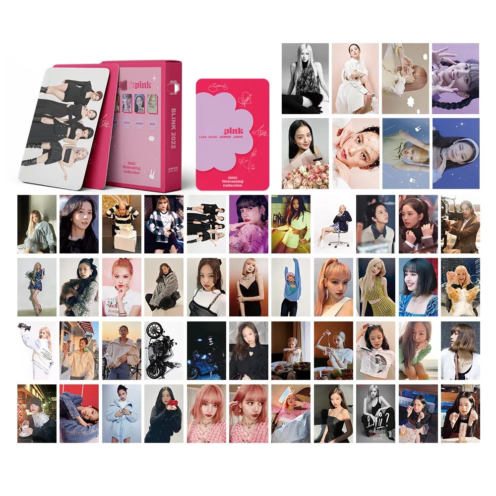 54 pcs all kpop groups photo cards – BTSMERCH SOUTH AFRICA