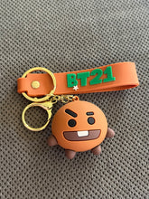 Load image into Gallery viewer, 3D large size BT21 keychains
