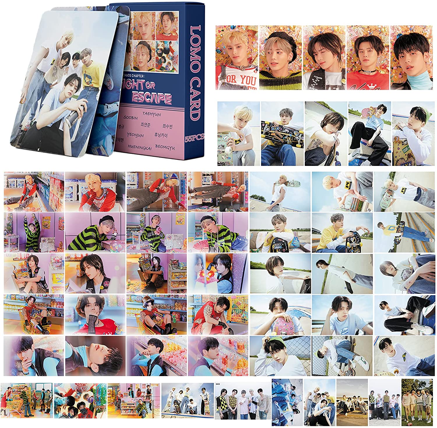 54 pcs all kpop groups photo cards – BTSMERCH SOUTH AFRICA