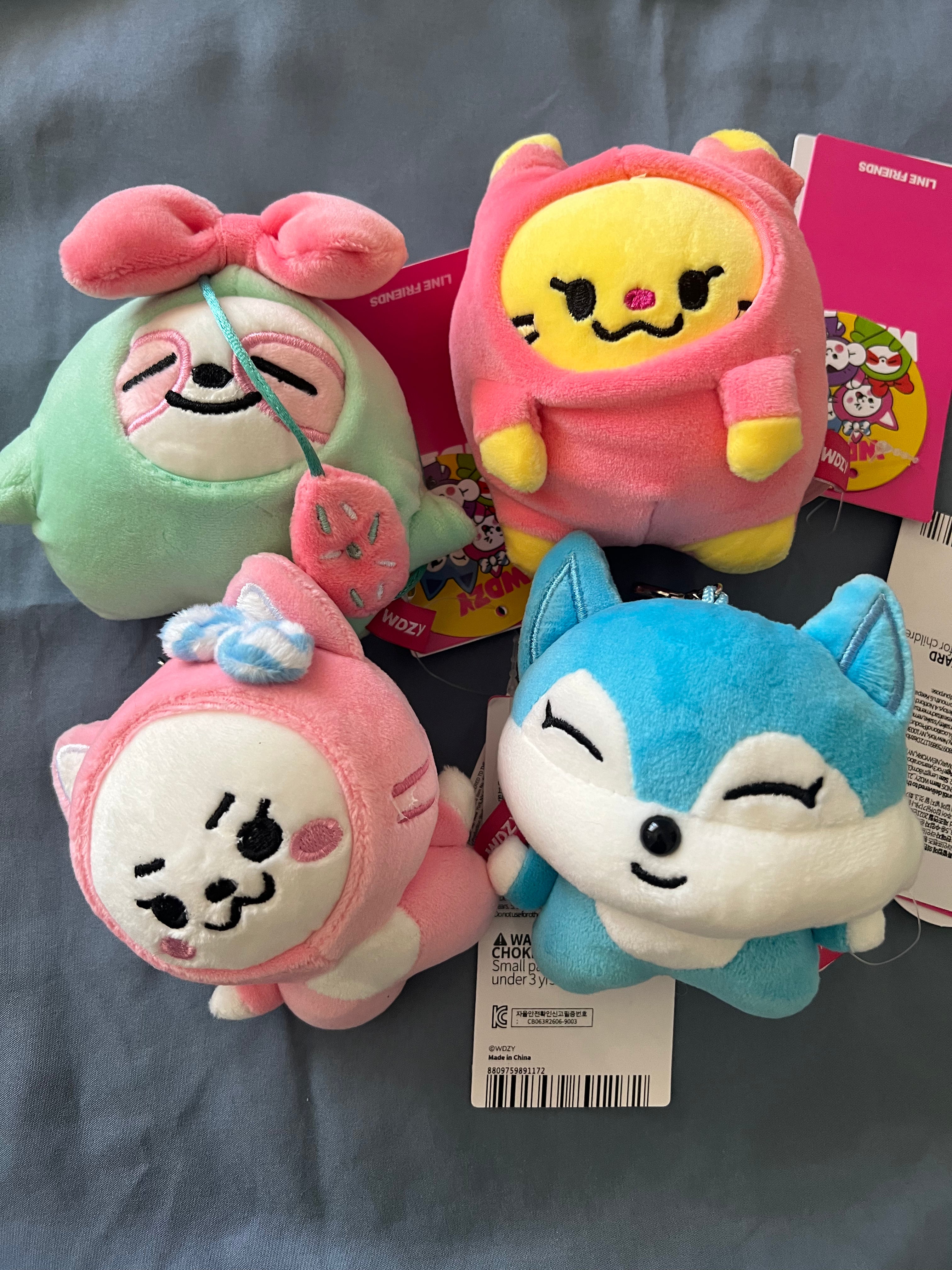 ITZYぬいぐるみ キーホルダー 15CM ITZY WDZY Plush Doll Toy Keychain Cartoon Yeji Chaeryeong