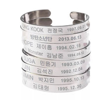 Load image into Gallery viewer, Bias BTS metal adjustable bands
