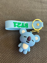 Load image into Gallery viewer, 3D large size BT21 keychains
