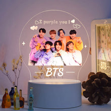 Load image into Gallery viewer, Mood lamps (BTS, BP, SKZ)
