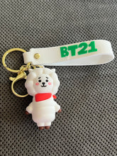 Load image into Gallery viewer, 3D large size BT21 keychains
