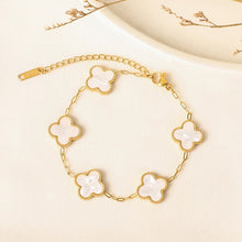 Load image into Gallery viewer, Four leaf clover jewelry.

